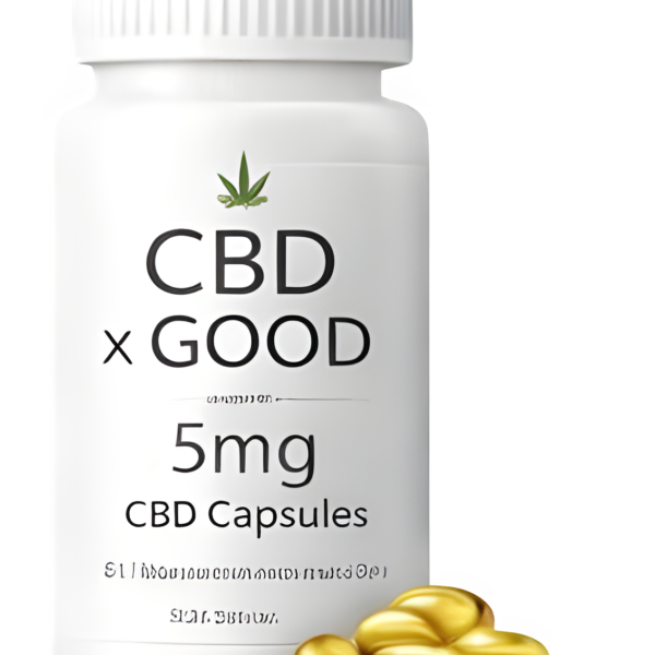 CBD x GOOD Capsules – 5 mg
